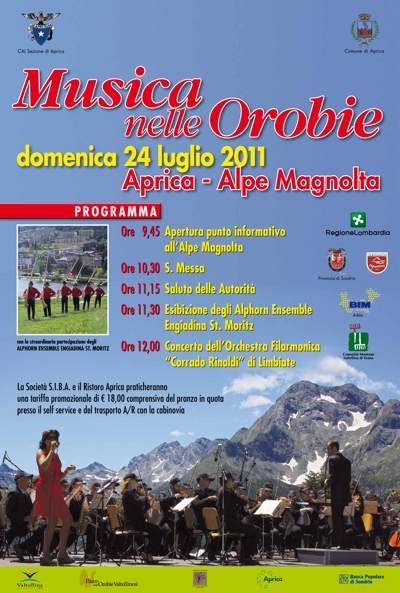 MUSICA NELLE OROBIE. CONCERTO IN QUOTA ALL’APRICA